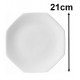 Prato para Sobremesa 21cm Orion Porcelana Schmidt